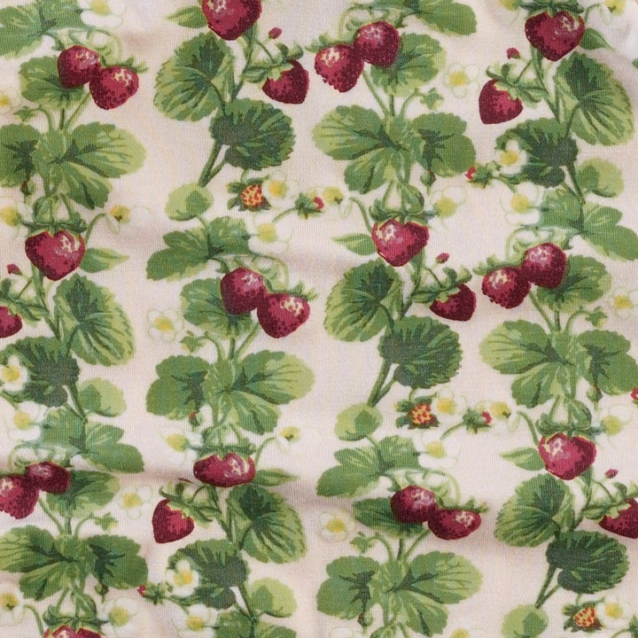 boxy button tank | strawberry vine | bamboo