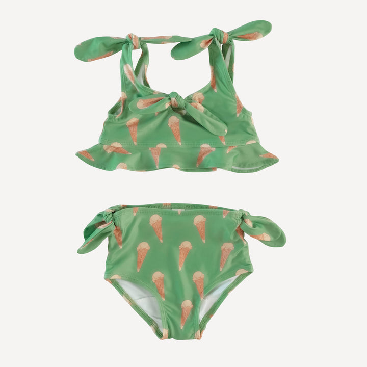 tie bow bikini | summer ice cream | swim