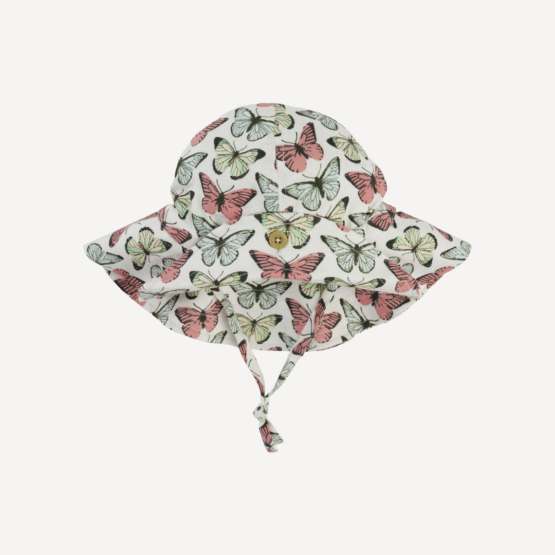 button sun hat | butterflies allover | modal