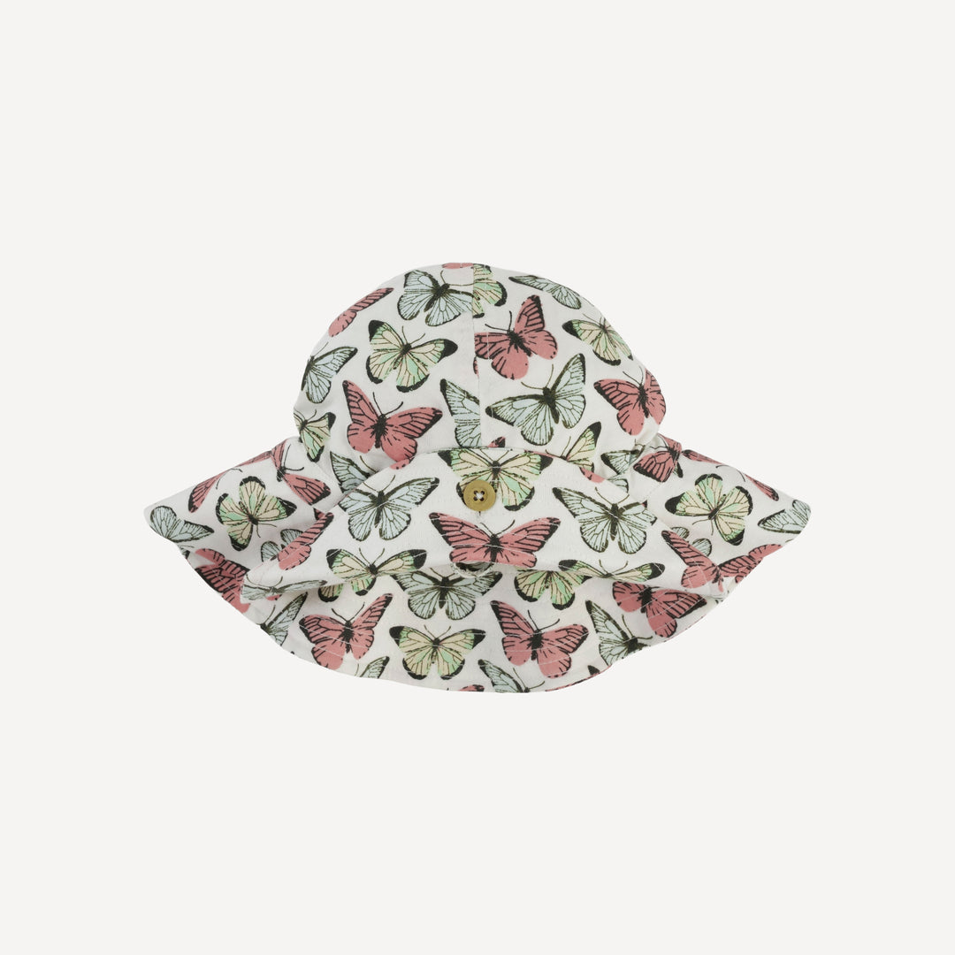 button sun hat | butterflies allover | modal