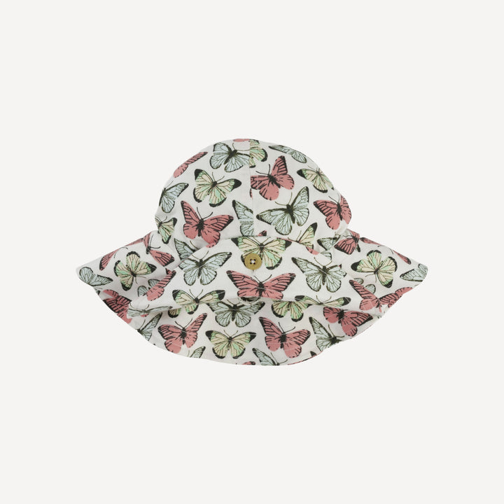 button sun hat | butterflies allover | modal