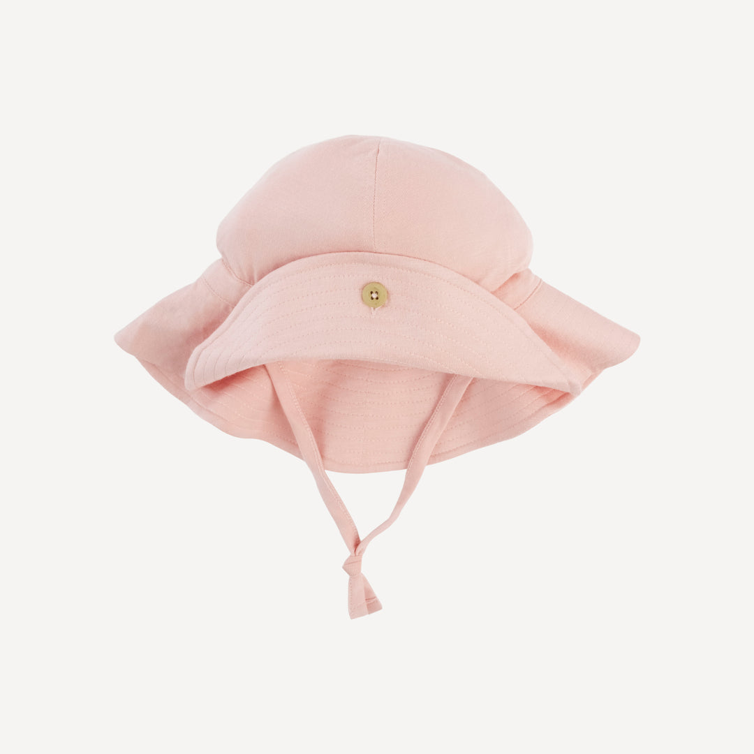 button sun hat | villa pink | modal