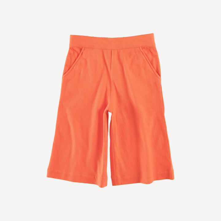 piped sailor pant | sunrise | organic cotton jersey