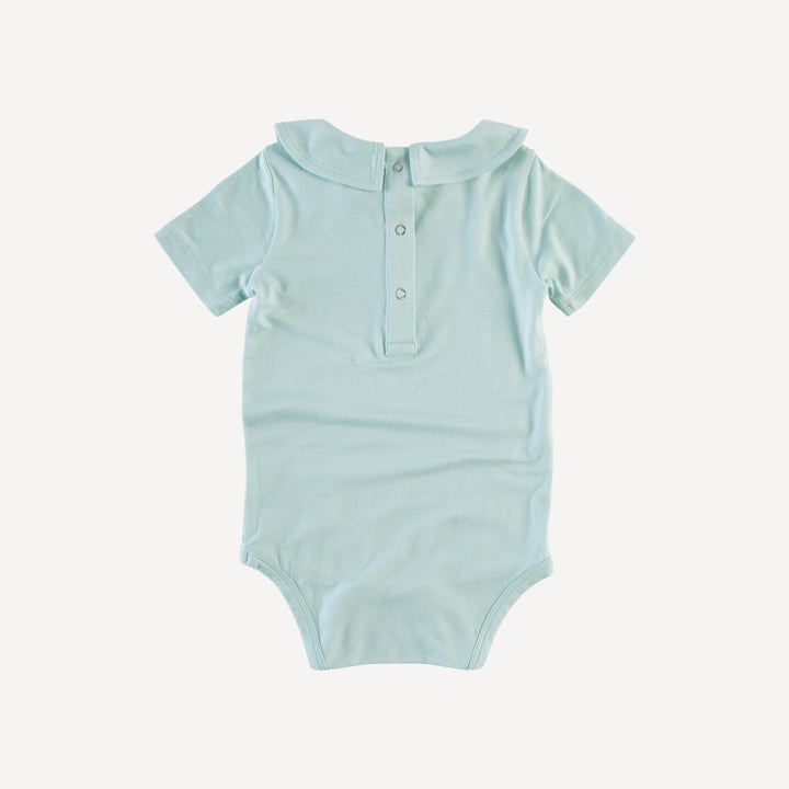 short sleeve classic peter pan bodysuit | surf spray | bamboo