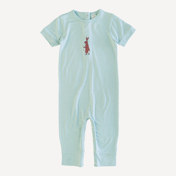 short sleeve rabbit sport jumpsuit | surf spray | bamboo