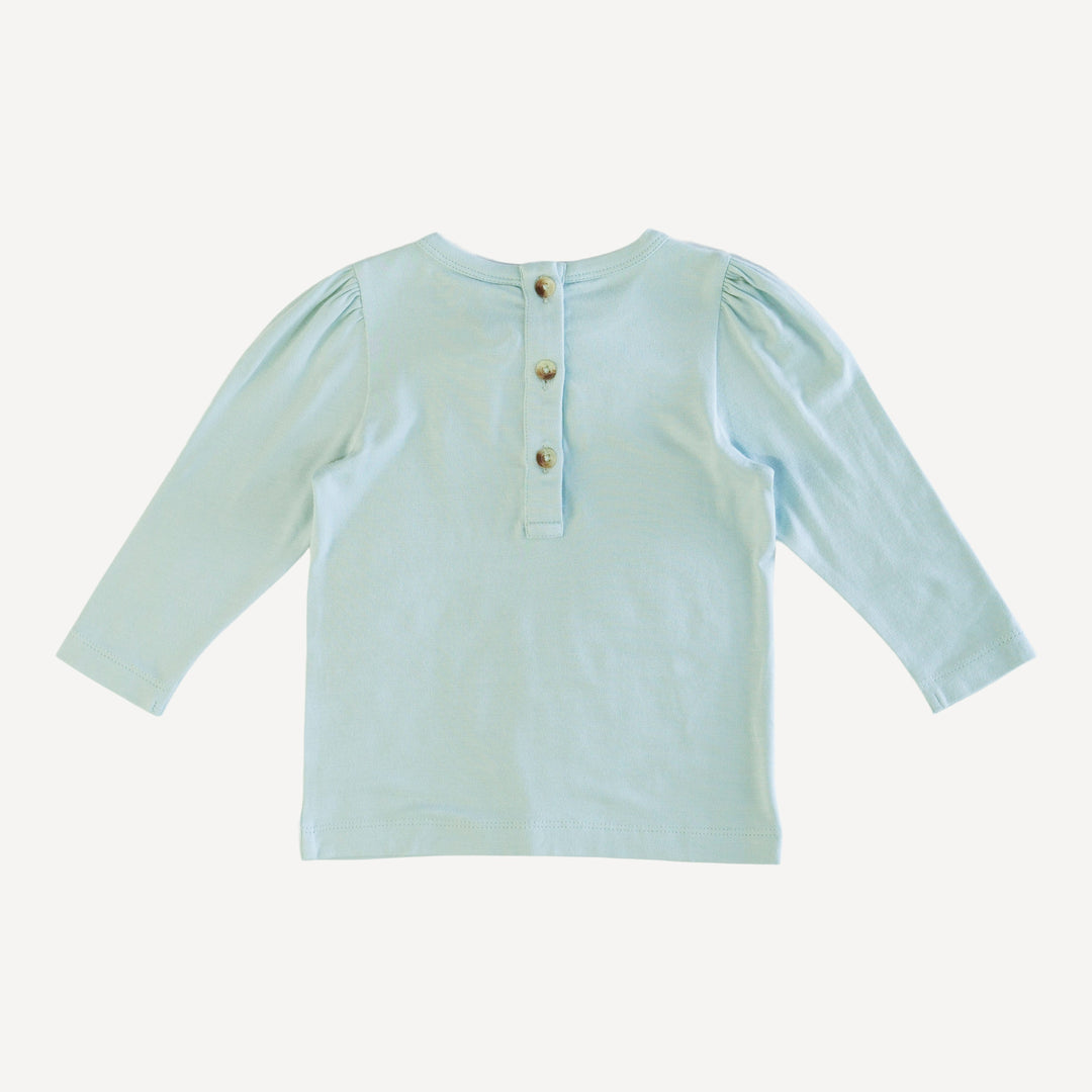 long sleeve bow top | surf spray | bamboo