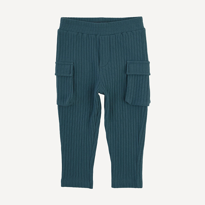 skinny cargo pant | tapestry | organic cotton wide rib