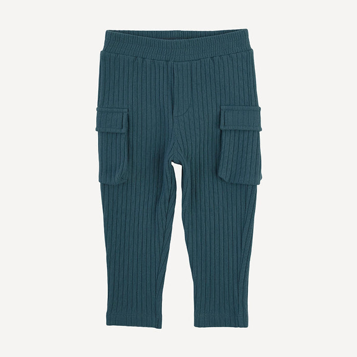 skinny cargo pant | tapestry | organic cotton wide rib