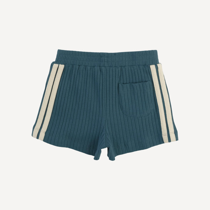 andrew short set | tapestry | organic cotton wide rib
