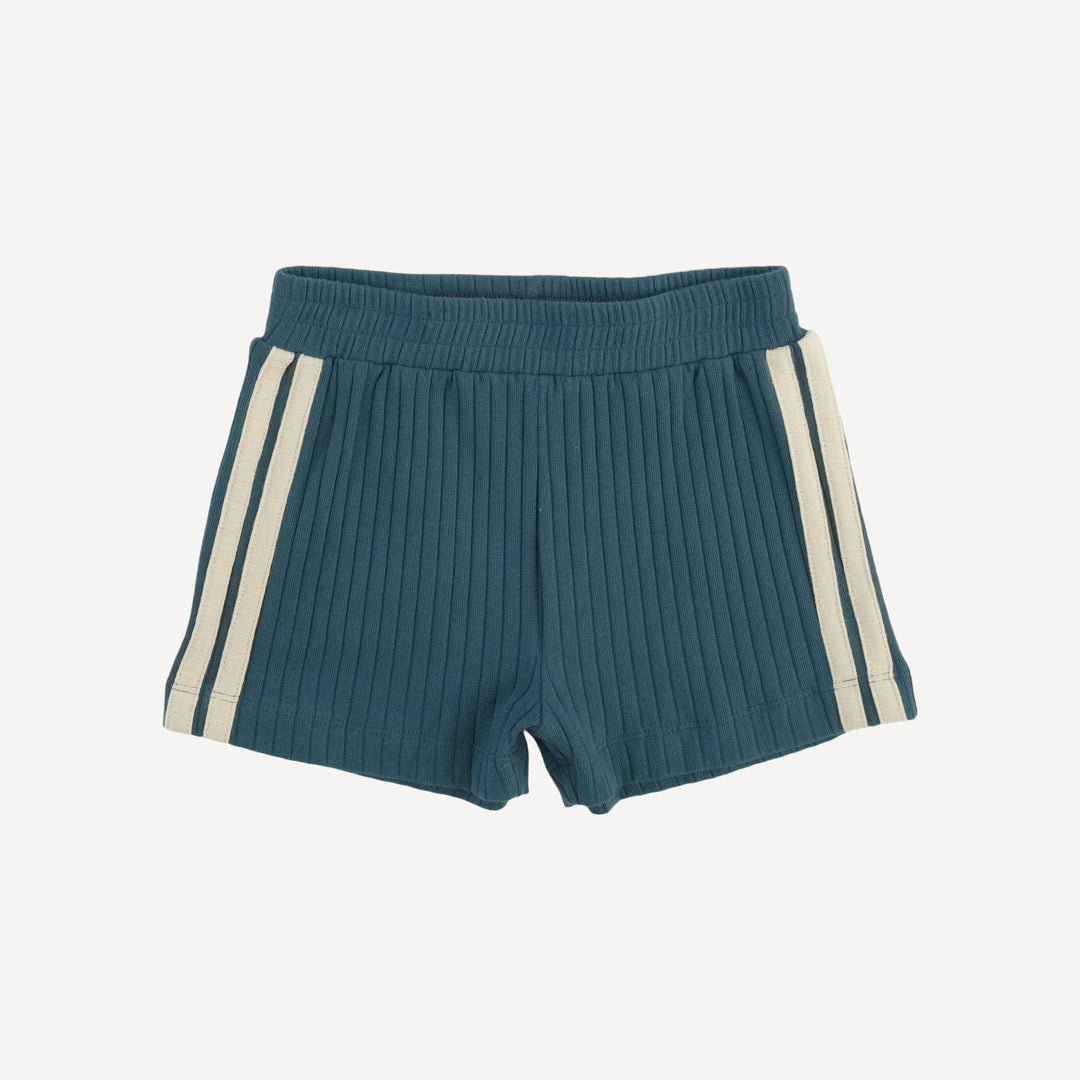 andrew short set | tapestry | organic cotton wide rib
