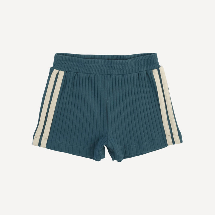 andrew short set | tapestry | organic cotton wide rib