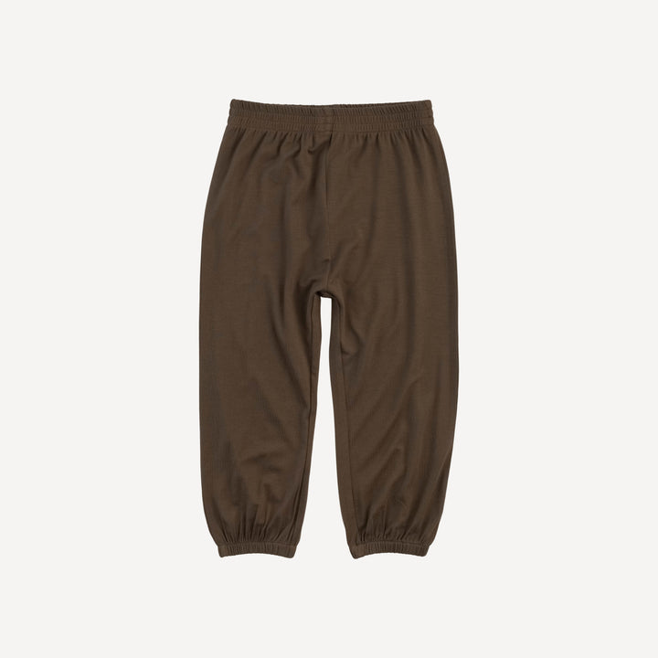 relaxed jogger | tarmac | bamboo