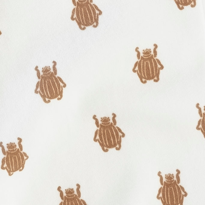 single layer blanket | tawny beetle | organic cotton interlock