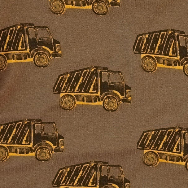 country cuffed jumpsuit | teak dumptruck | bamboo