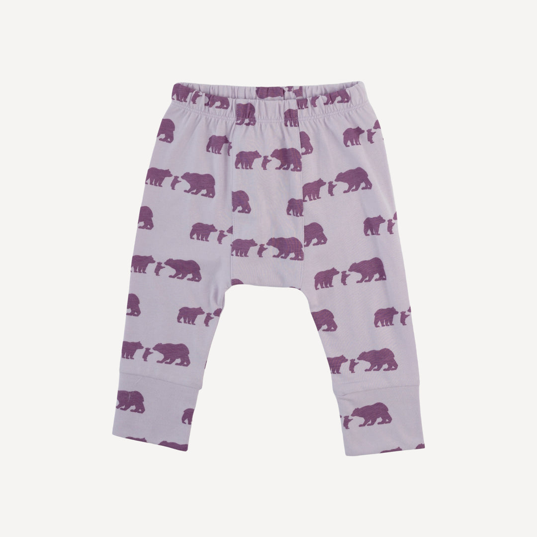 classic panda pant | three bears | organic cotton jersey