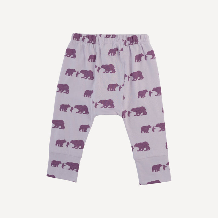 classic panda pant | three bears | organic cotton jersey