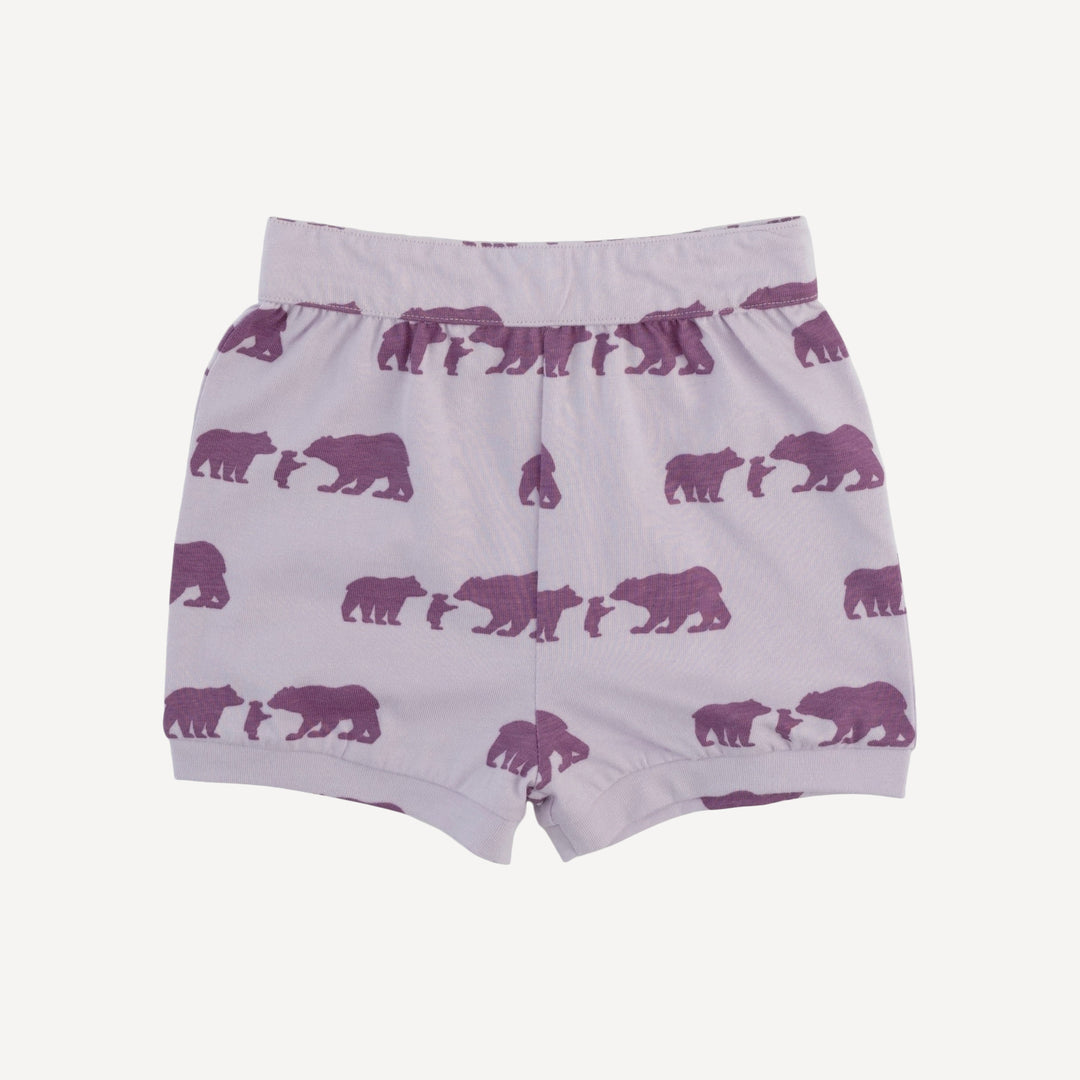 jamie short set | three bears | organic cotton jersey