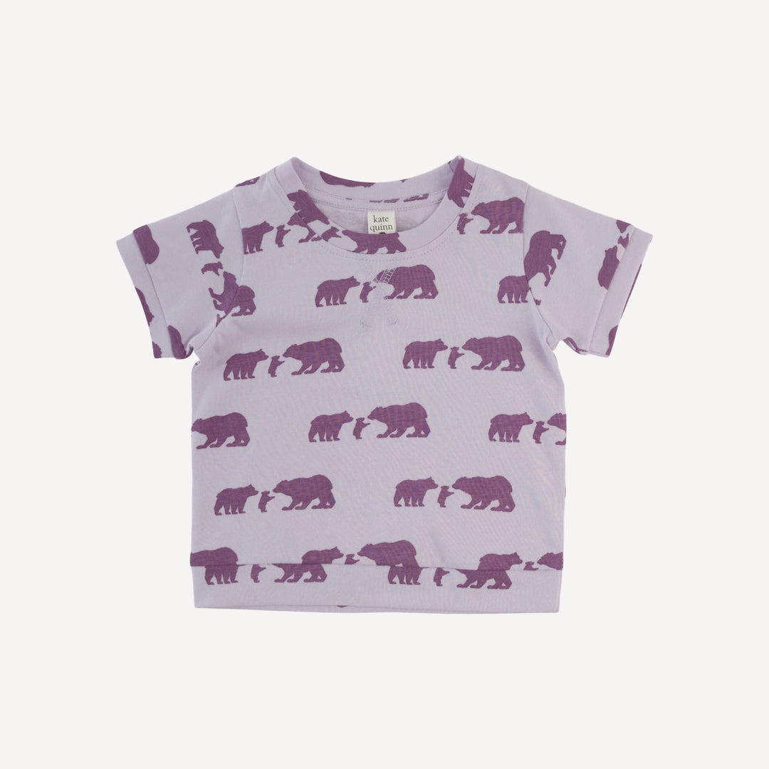 jamie short set | three bears | organic cotton jersey