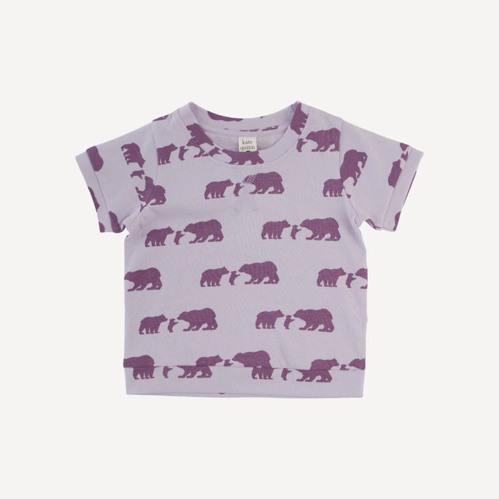 jamie short set | three bears | organic cotton jersey