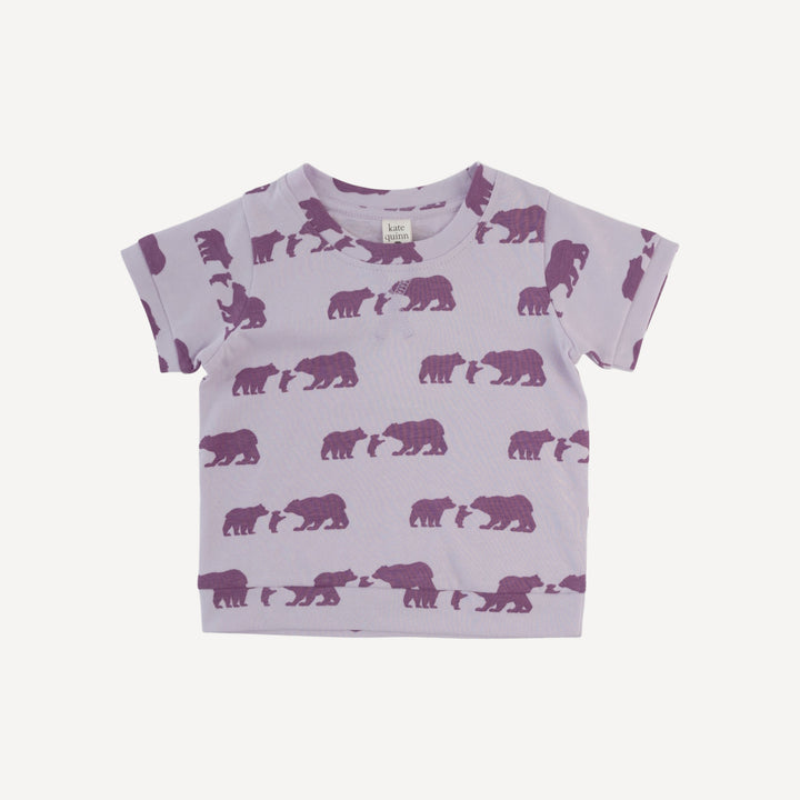 jamie short set | three bears | organic cotton jersey