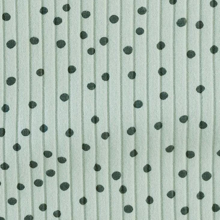 racerback tank | thyme dot | organic cotton wide rib