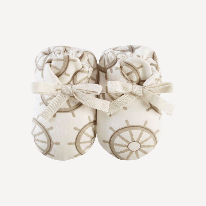 tie booties | helm | bamboo