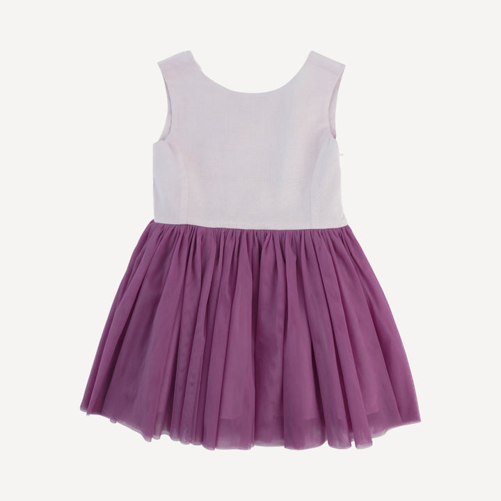 lark dress | tinted crystal | organic cotton woven