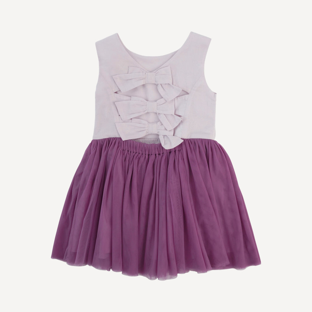 lark dress | tinted crystal | organic cotton woven