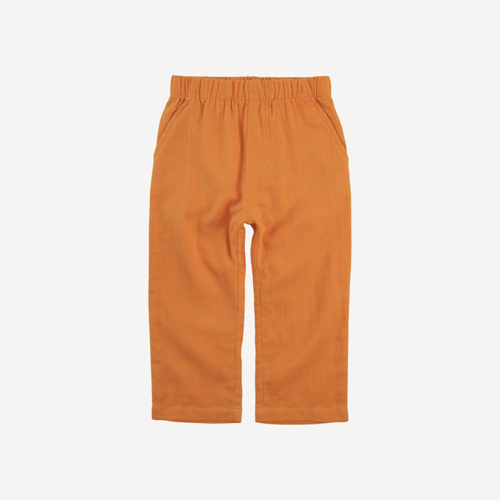 relaxed pant | topaz | organic cotton gauze