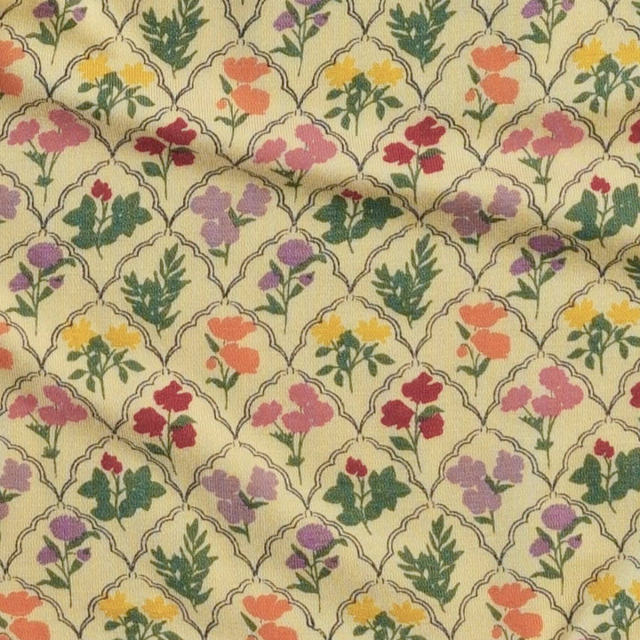 anne pants | trellis floral | bamboo