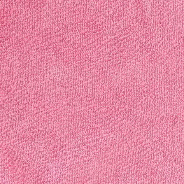 off shoulder ruffle tunic | tropical pink | organic cotton terry