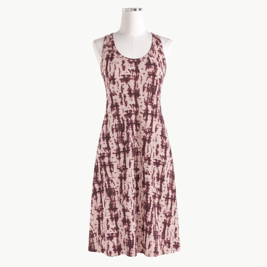 PREORDER womens tank nightie | tanzanite shibori | modal