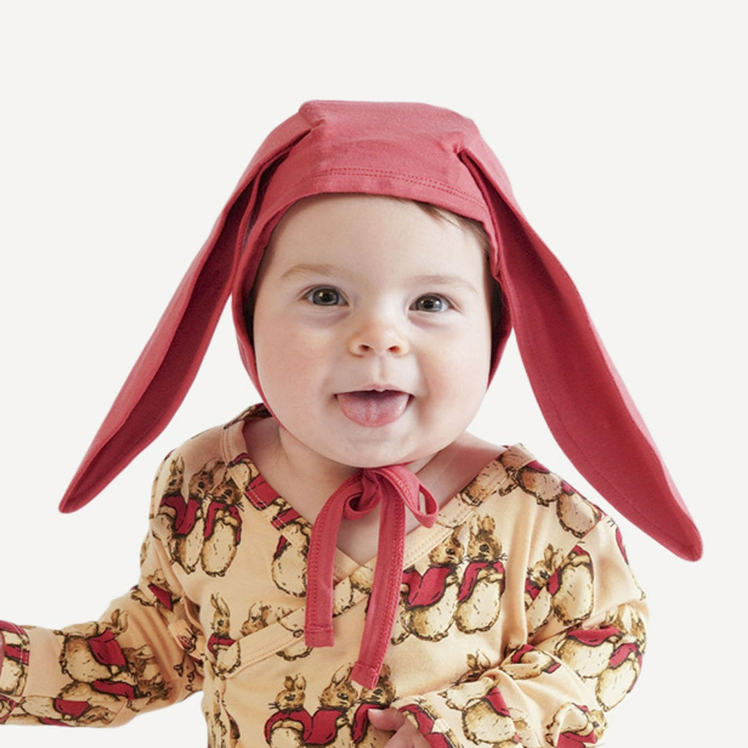 bunny hat | berry | bamboo