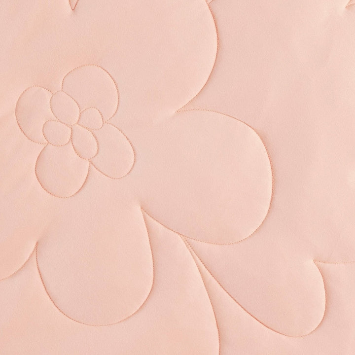 flower quilted mat | villa pink | modal