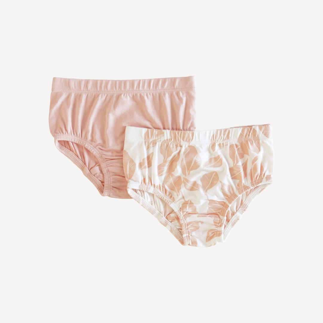 underwear set of two | villa woods leaf | modal