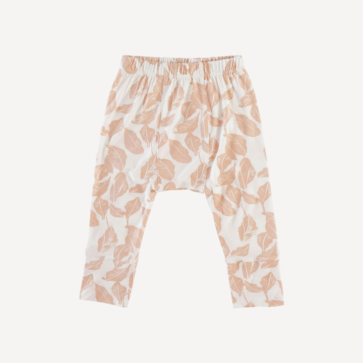 classic panda pant | villa woods leaf | modal