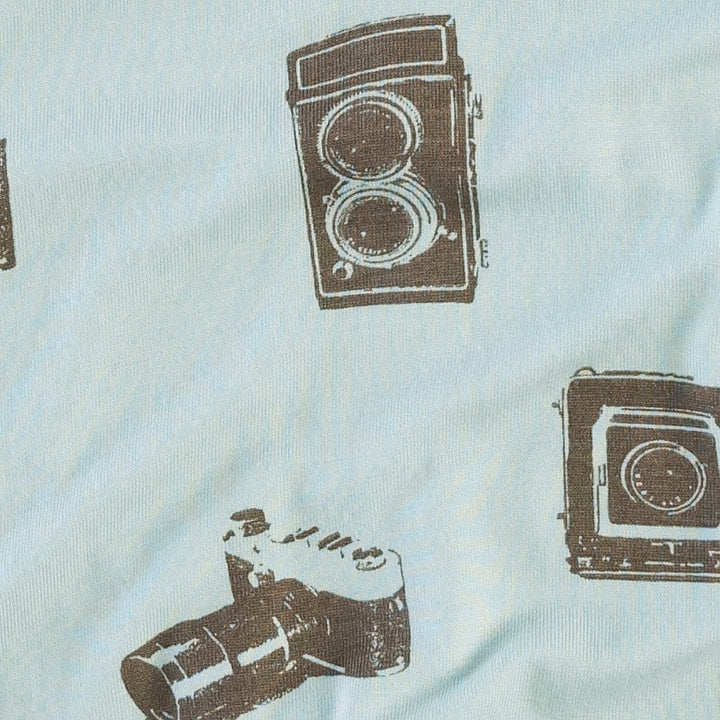 classic single layer blanket | vintage cameras | bamboo