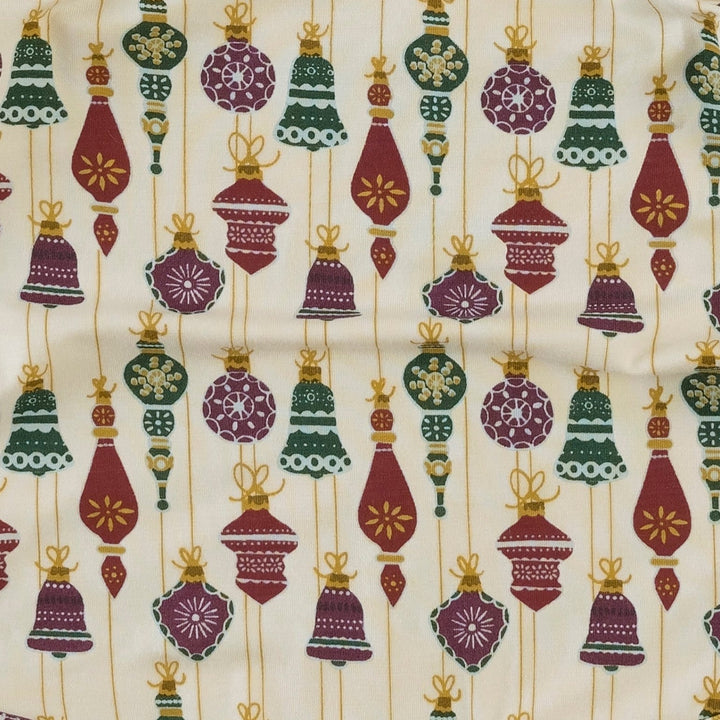 long sleeve two way zipper footie | vintage ornaments | bamboo