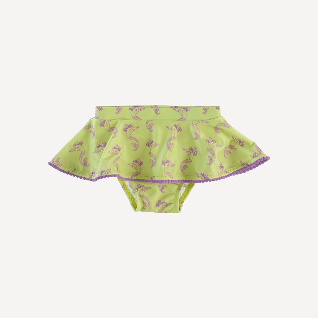 ruffle pom pom bikini swim set | violet mermaid | swim