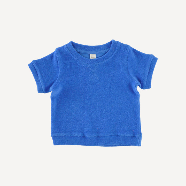 jamie set | vivid blue | organic cotton terry