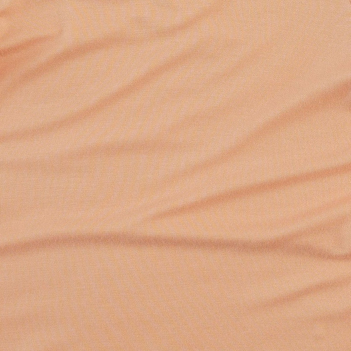 short sleeve peter pan tee | whipped peach | bamboo