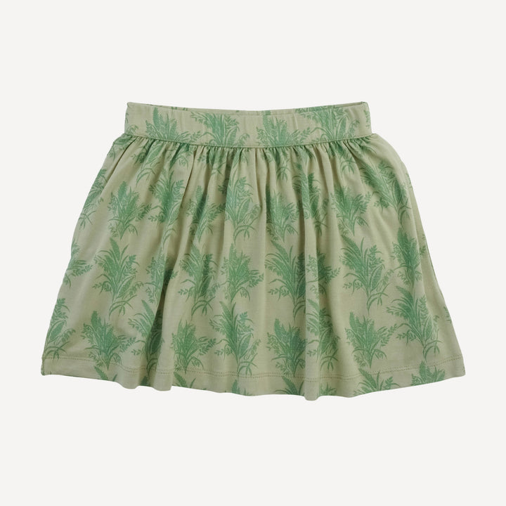 basic skirt | wild grass | bamboo
