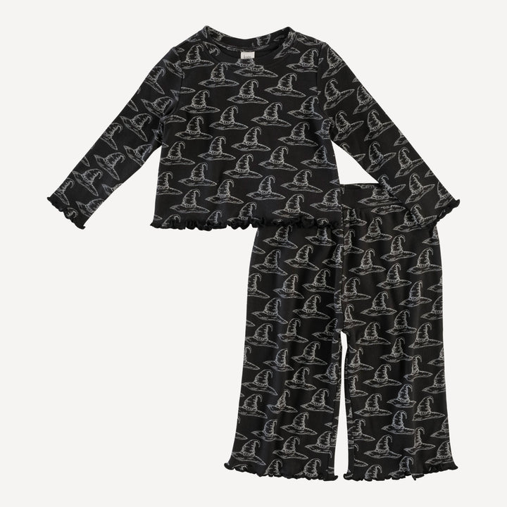 long sleeve jade set | witch hat | organic cotton interlock