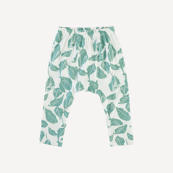 classic panda pant | woods leaf | modal