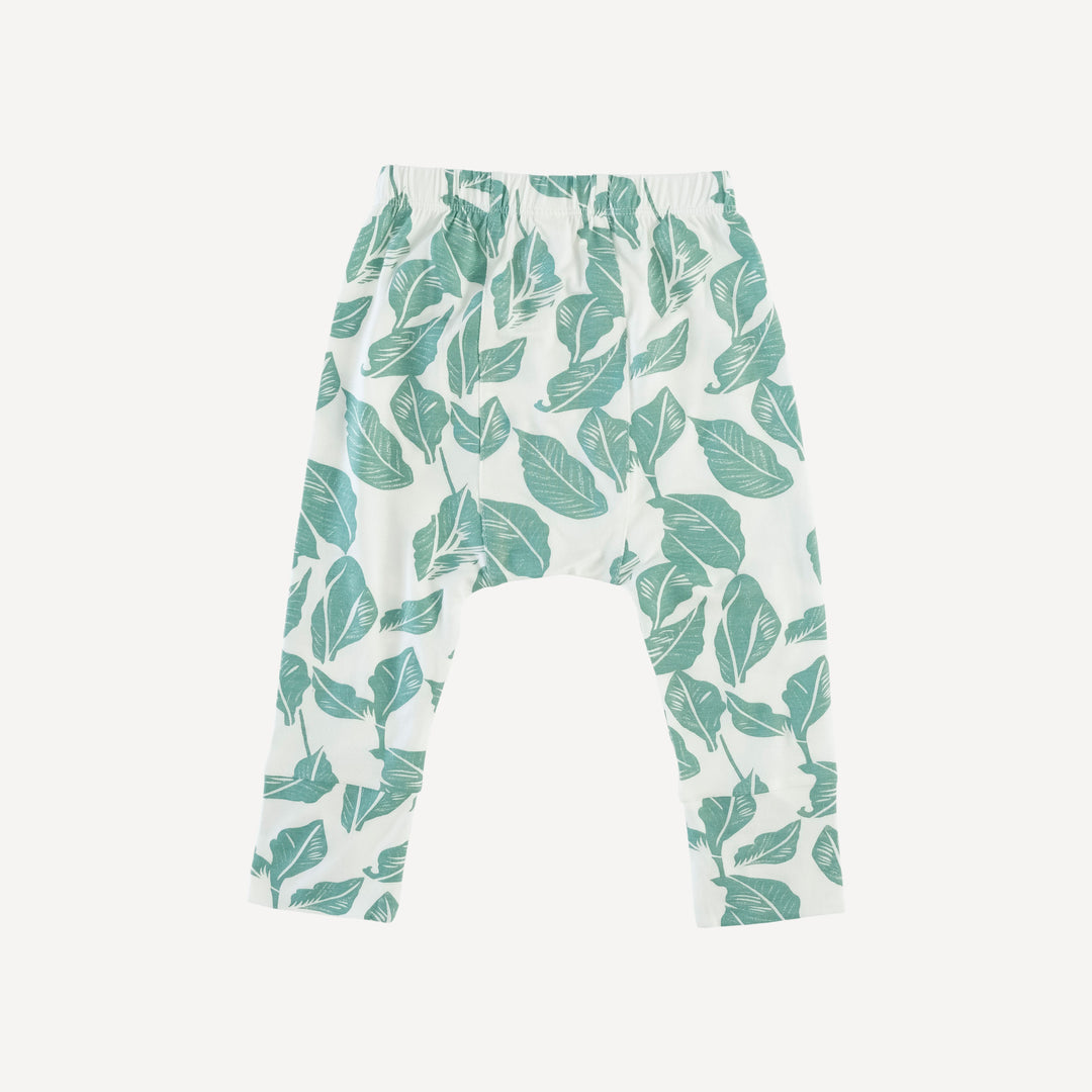 classic panda pant | woods leaf | modal