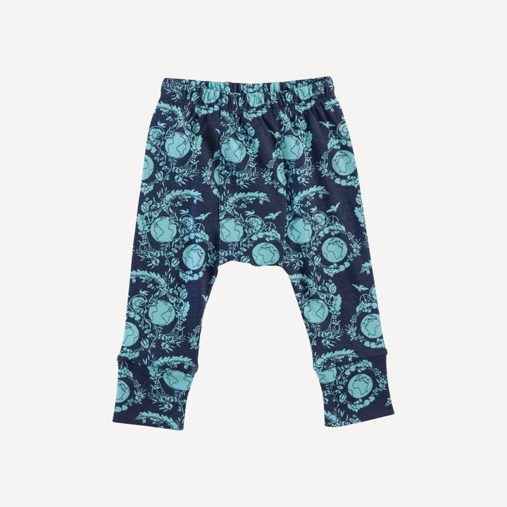 classic panda pant | world peace | organic cotton single rib