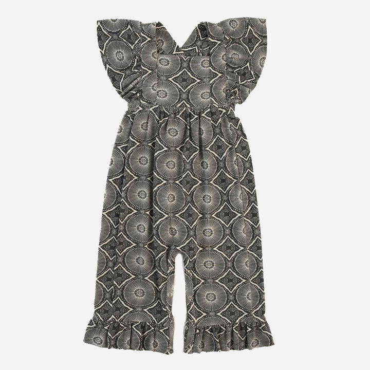 ruffle strap jumpsuit | beluga batik | modal
