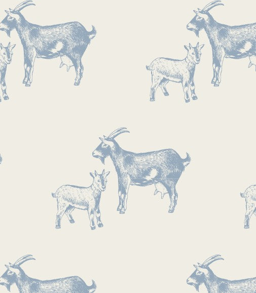topstitch tank + relaxed short set | goats | organic cotton interlock