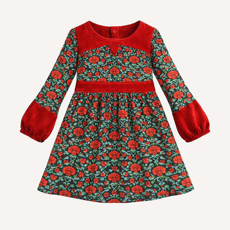 boho dress | poppy | organic cotton jersey
