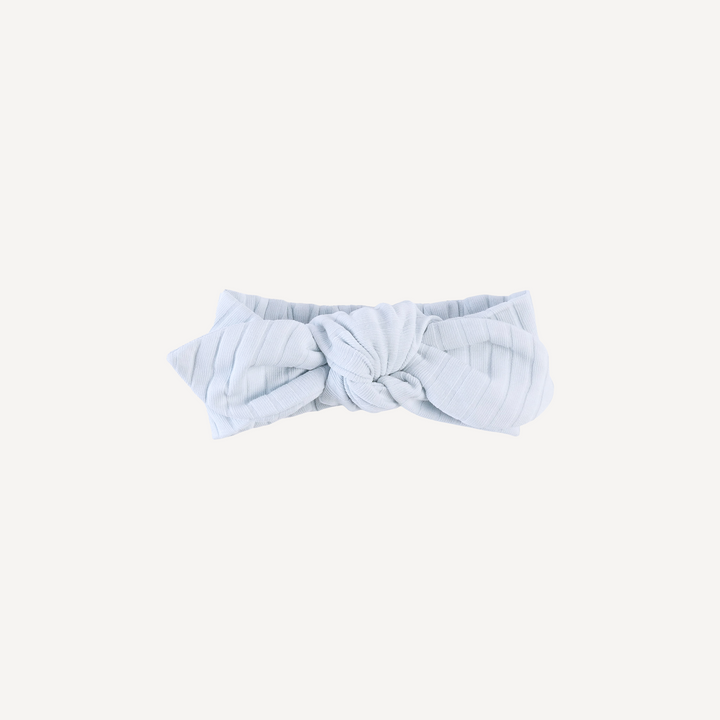 knot top elastic headband | plein air | classic rib